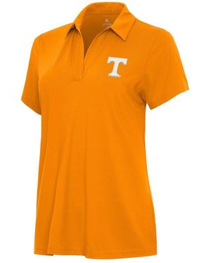 Antigua Tennessee Volunteers Era Polo Shirt - Orange