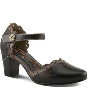 L'ARTISTE Sayyes Mary Jane Pump - Black
