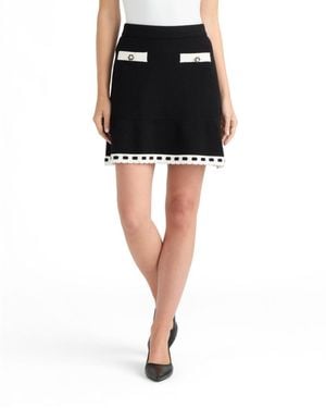 Ellen Tracy Knit Skirt - Black
