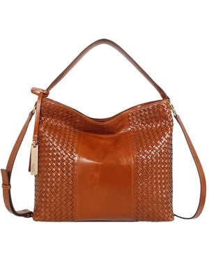 Lodis Venice Extra Large Hobo Bag - Brown