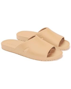 feel good Bonsai Rubber Spa/shower Slide Sandals - Natural