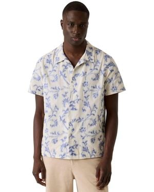 Guess Regular-fit Short-sleeve Shirt - Gray