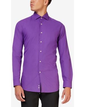 Opposuits Solid Color Shirt - Purple