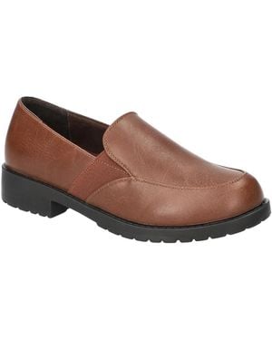 Easy Street Vanessa Slip-on Loafers - Brown