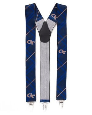 Eagles Wings Ga Tech Yellow Jackets Suspenders - Blue