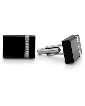 Anna Zuckerman Sartor Black Onyx Cufflinks By