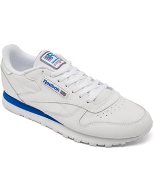 Reebok Classic Leather Casual Sneakers From Finish Line - White
