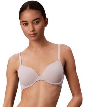 Calvin Klein Perfectly Fit Lightly Lined Full Coverage T-shirt Bra F3837 - White