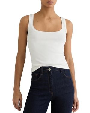 Reiss Riva Pullover Vest - Blue