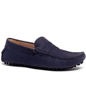 Carlos By Carlos Santana Ritchie Slip-on Casual Driving Loafer - Blue