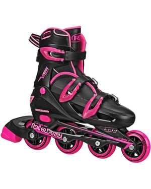 Roller Derby V-tech 500 Inline Skates Large (6-9) - Multicolor
