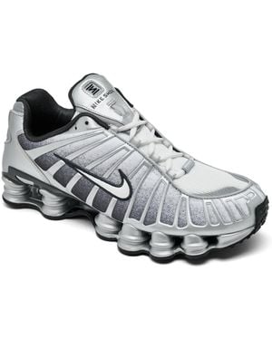 Nike Shox Tl Casual Sneakers From Finish Line - Gray