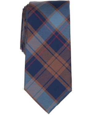 Club Room Promenade Plaid Tie - Blue
