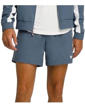 Wilson Volley 6 Inch Tennis Shorts - Blue