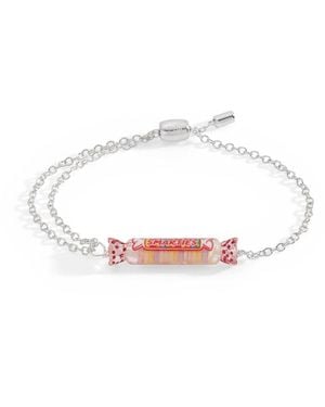 ALEX AND ANI Smarties Pull Chain Bracelet - White