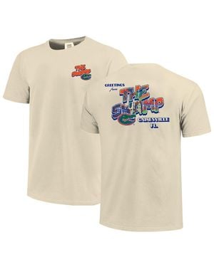 Image One And Florida Gators Hyper Local Swamp Postcard T-shirt - White