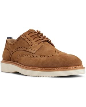 Brooks Brothers B By Morganville Lace Up Wingtip Oxford Shoe - Brown