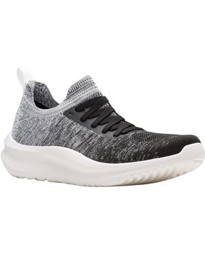 Clarks Cloudsteppers Solevana Lace Round Toe Sneakers - Gray