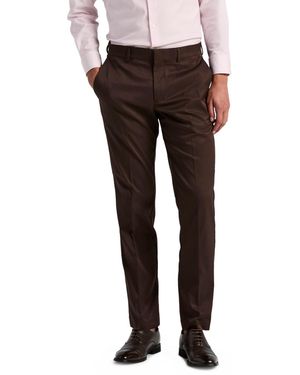 Perry Ellis Flat Front Modern-fit Dress Pants - Multicolor
