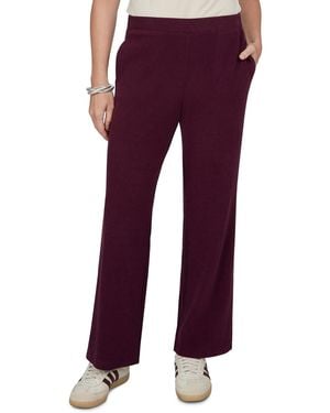 Ruby Rd. Petite Must Haves I Stretch Pull-on Straight-leg Pants - Purple