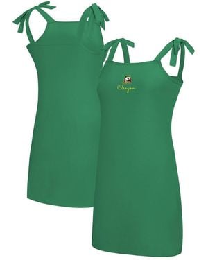 Concepts Sport Oregon Ducks Tie-shoulder Nightdress - Green