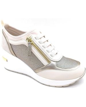 Kenneth Cole Fiona Wedge Sneakers - White
