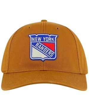 American Needle New York Rangers Hepcat Washed Twill Adjustable Hat - Orange