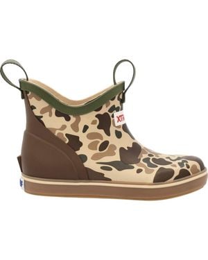 XtraTuf Kids Ankle Deck Boot - Brown