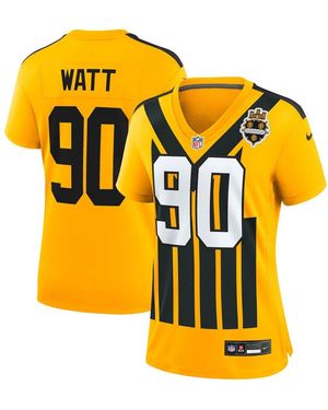 Nike Cameron Heyward Pittsburgh Steelers Alternate 1933 Throwback Game Jersey - Yellow
