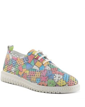 Spring Step Mulan Lace-up Sneaker - Blue