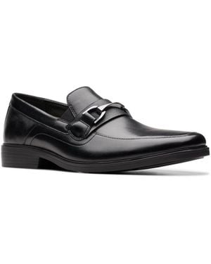 Clarks Burchill Penny Mocassino Uomo | Pelle Liscia, Suola Gomma | Elegante E Comodo - Foto 7