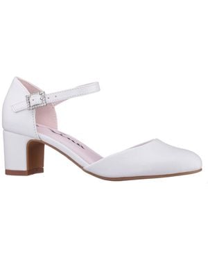 Nina Big Girls Macey Heel Pumps - White