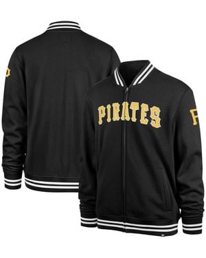 '47 Pittsburgh Pirates Wax Pack Pro Camden Full-zip Track Jacket - Black