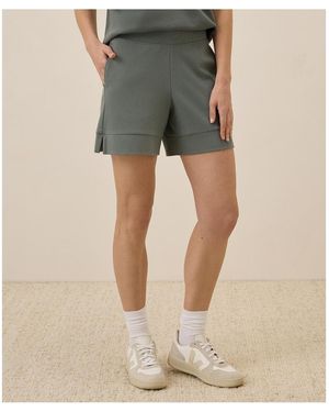 Pact Organic Cotton Airplane Pull On Short - Natural