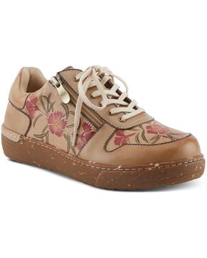 L'ARTISTE Spring Step Sincerity Fashion Sneaker - Brown