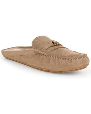 Giani Bernini Aubrei Buckle Mules - Brown