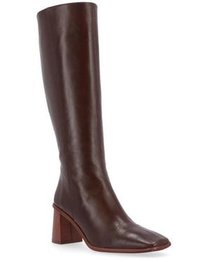 Alohas East Leather Boots - Brown