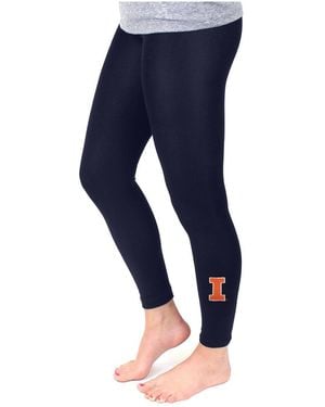 ZooZatZ Illinois Fighting Illini Fleece leggings - Blue