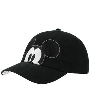 Disney Peekaboo Mickey Unstructured Baseball Cap - Black