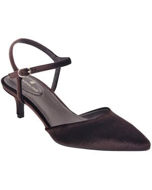 Bandolino Rose Ankle Strap Kitten Heel Pumps - Blue