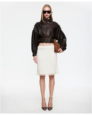 Lioness Bella Midi Skirt - White