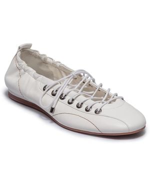 Bernardo Billie Sneakerina Flats - White