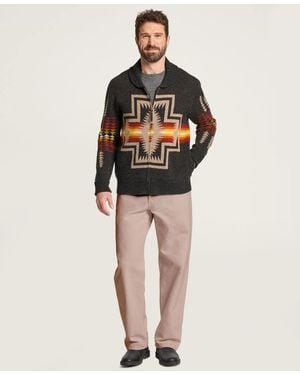 Pendleton Harding Zip Long-sleeve Cardigan Sweater - Multicolor