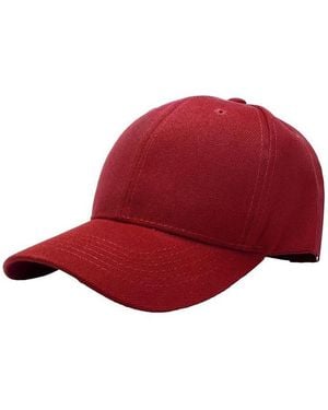 FURLING Adjustable Baseball Cap For Running Workouts And Outdoor Activities – All Seasons - Red