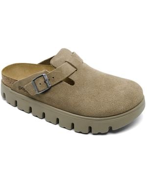 Birkenstock Boston Chunky Platform Sandals From Finish Line - Brown