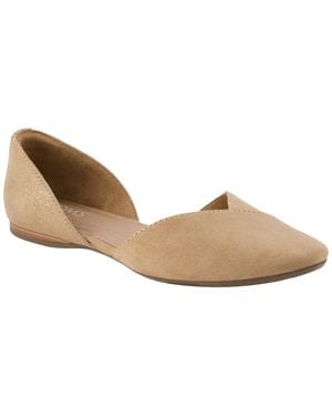 TOMS Gemma D'orsay Slip-on Flats - White