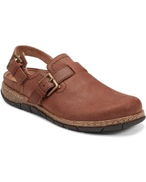 Earth Elmonte Slingback Clogs - Brown