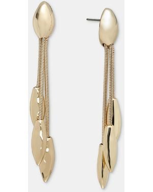 Style & Co. Shaky Chain Linear Drop Earrings - Metallic