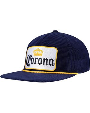 Lids Corona Corduroy Rope Golf Snapback Hat - Blue
