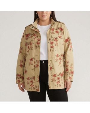 UNIVERSAL STANDARD Vineyard Stretch Cotton Twill Jacket - Natural